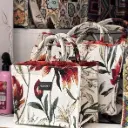 Vintage Tapestry Woven Floral Boutique Mini Women's Handbag